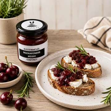 Nyugalom Sziget - Rozmaringos Meggy Chutney 220g