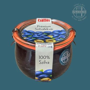 Csattos – Szilvalekvár (100% gyümölcstartalom) 600g