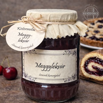Simonék Kamrája – Meggy lekvár 350g
