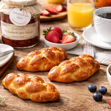 Mini fonott kalács – 10 x 40 g (fagyasztott)