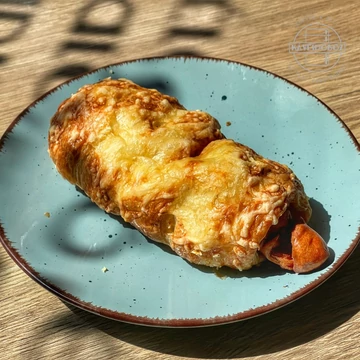 Mangalica virslis hotdog (kovászos) (Szabi A Pék &amp; Kávésdoboz) előrendelés bolti átvételre 1db