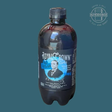 Royal Crown Cola – Cukor nélkül 0,5 l PET