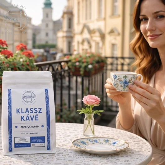 Kávésdoboz - Klassz blend  (Arabica szemes kávé) (250 g)