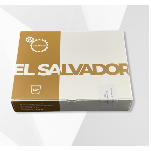 Steamhouse - El Salvador - Nespresso©️ kompatibilis kávékapszula 12 db