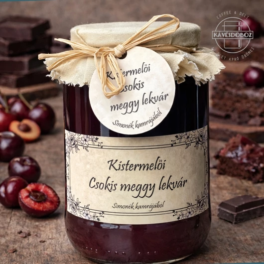 Simonék Kamrája – Csokis meggy lekvár 350g