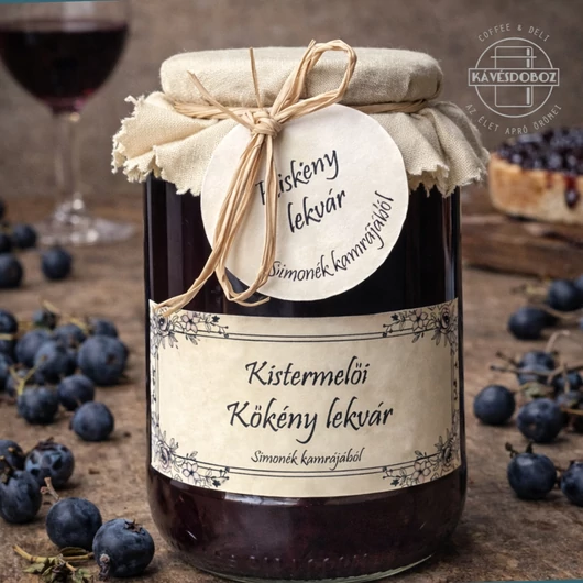 Simonék Kamrája – Kökény lekvár 350g