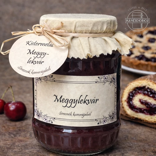 Simonék Kamrája – Meggy lekvár 350g