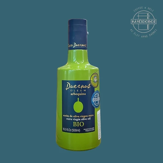 Duernas Oleum Arbequina BIO, organikus extra szűz olívaolaj, 500ml