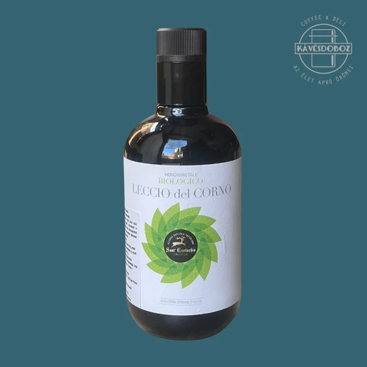 Leccio del Corno Bio – Prémium bio extra szűz (monovarietale) olívaolaj Olaszországból 500 ml