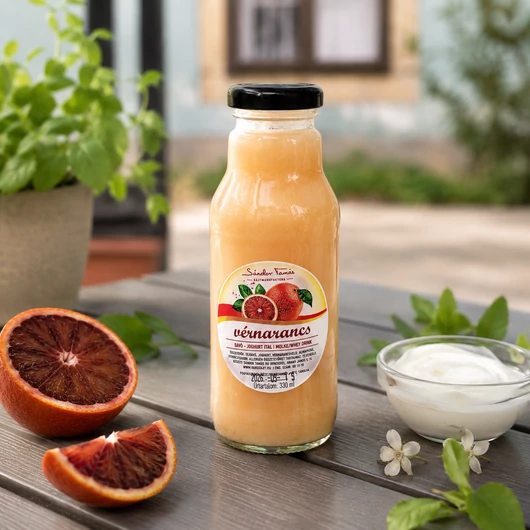 Sándor Tamás - Vérnarancs savó-johgurt ital 330 ml