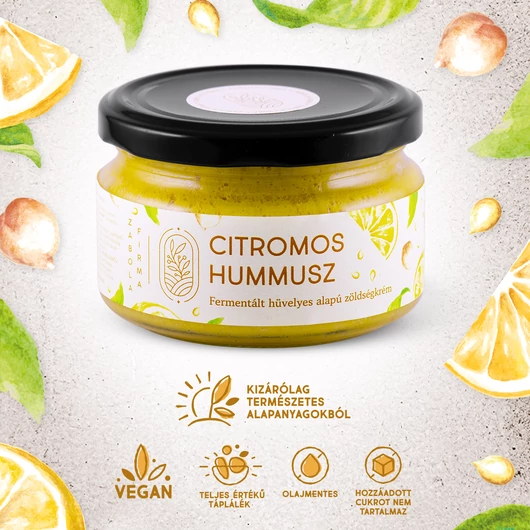 Pikáns hummusz 220 g - Zabola Firma
